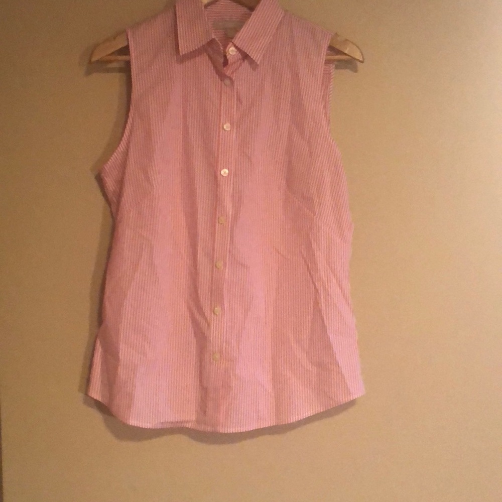 Sleeveless Collared Blouse (Banana Republic)